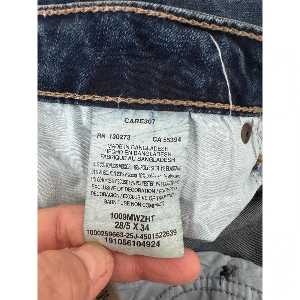 Wrangler Retro Mae Jeans sz 28 Blue Mid Rise Boot Cut‎ rodeo western